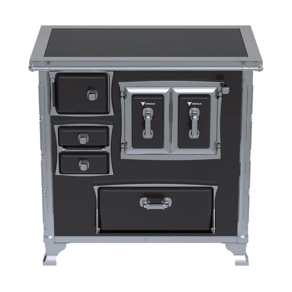 Fogão a Lenha Venax N1 Premium -  Saída Lado Esquerdo em Oferta na Shopee