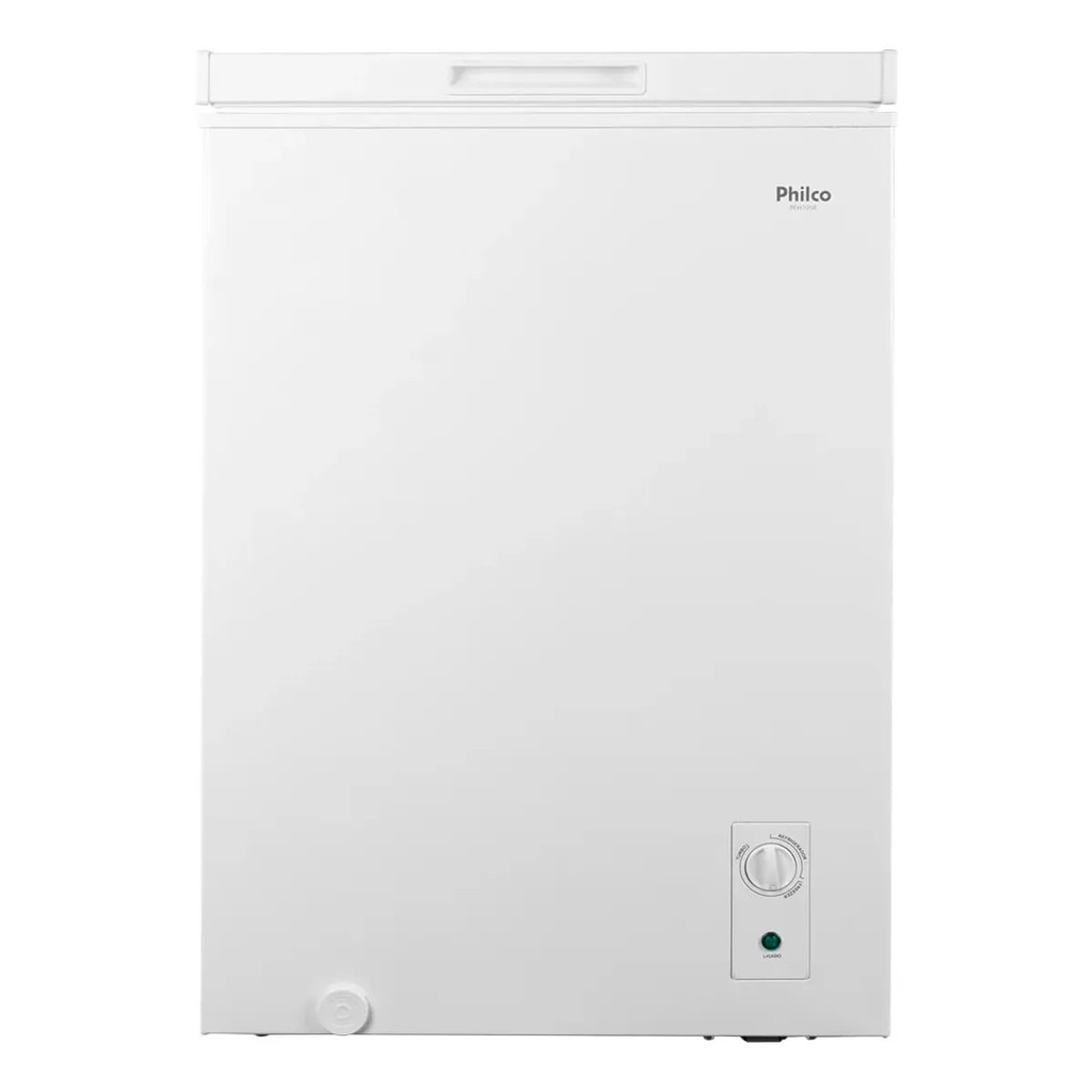 FREEZER HORIZONTAL PHILCO DUPLA FUNÇÃO 99 LITROS BRANCO 127V