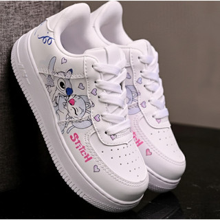 Tênis infantil Stitch Feminino Rosa/ Azul Escolar LANÇAMENTO