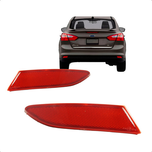 Defletor Parachoque Traseiro Focus Sedan 2014 2015