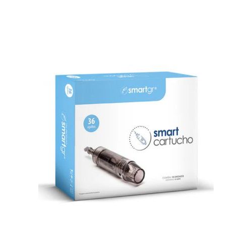 CARTUCHO SMART DERMA PEN PRETO HK - 36 AGULHAS - SMART GR L CSDP-36-HK-T03092024