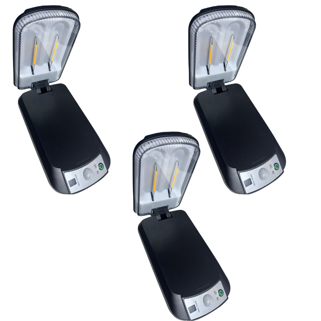 3 Luminária solar externa Homehop, à prova d'água, com sensor de movimento LED, automática, para jardim pátio e quintal,
