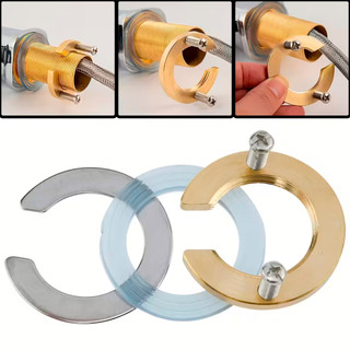 Kit 5 Fixadores De Porcas Reparo Torneiras Pias Lavatórios Encanamento Ferramenta De Aperto Tipo C