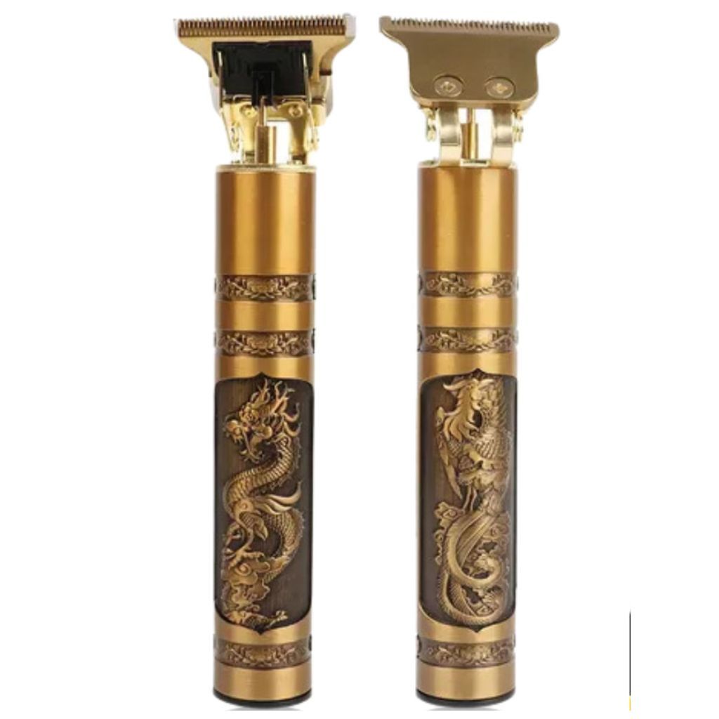 Máquina Cortar Cabelo Barbeiro Profissional Premium Dragão Elétrica Bateria Recarregável  Alta Performance