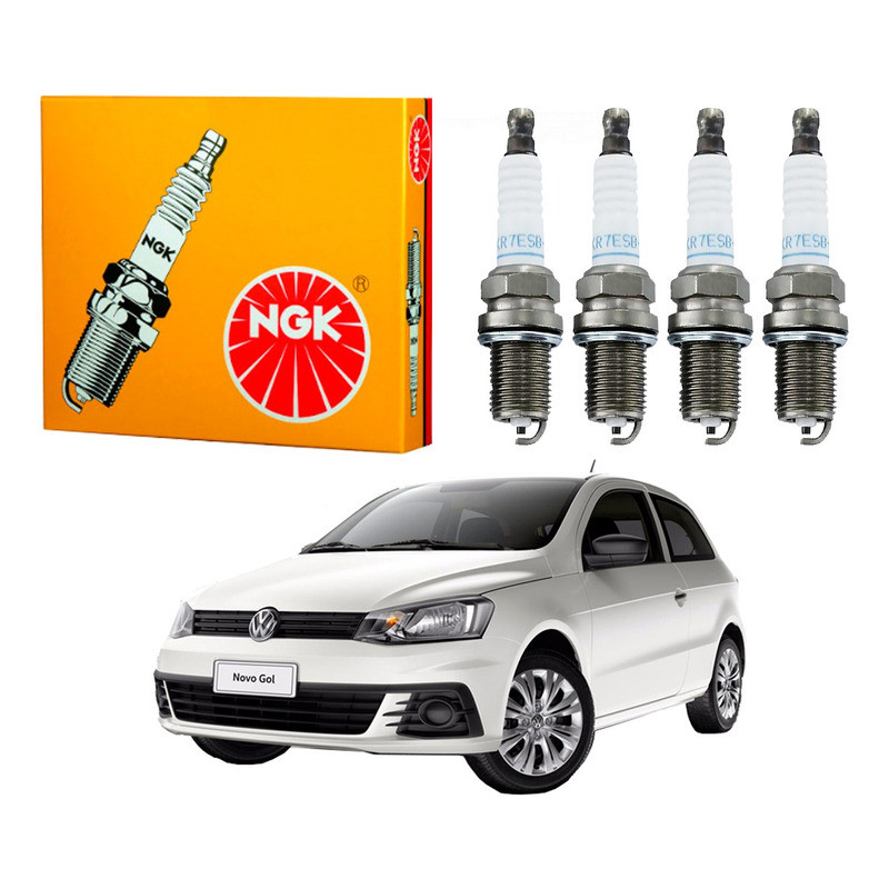 Jogo Velas Ngk Gol G7 1.6 8v 2016 A 2021
