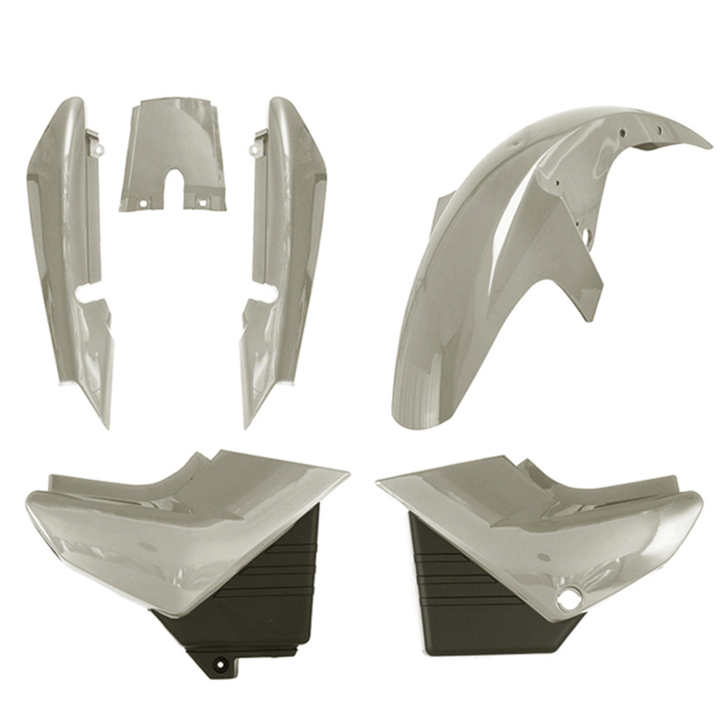 Kit Carenagem 3 Peças Completo Cromo Forte Ybr 125 2000 Até 2008