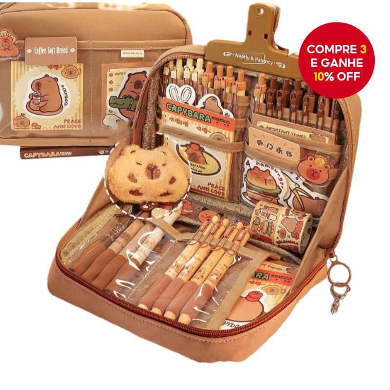 Estojo De Lápis De Grande Capacidade , Capivara De 12 Camadas , Meninos , Meninas , Escola Secundária , Alto Valor , Est em Oferta na Shopee