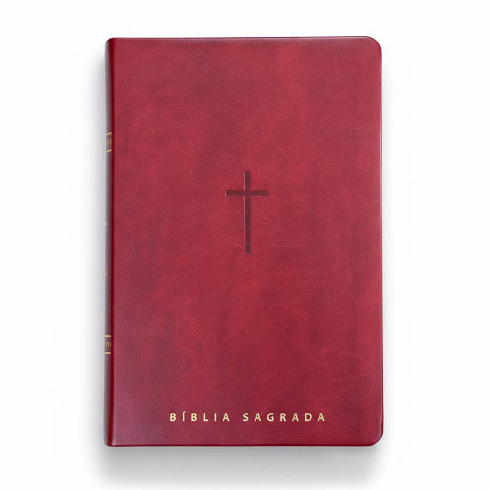 Bíblia Sagrada | NVT | Letra Gigante | Vinho Com Índice