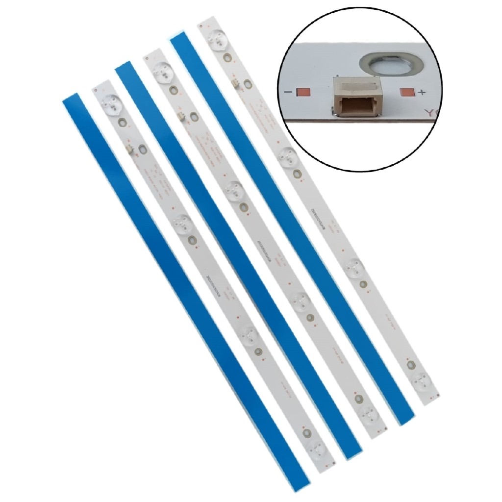 Kit Barra Led Compativel Semp Toshiba Dl4053 40l1500 40l2500