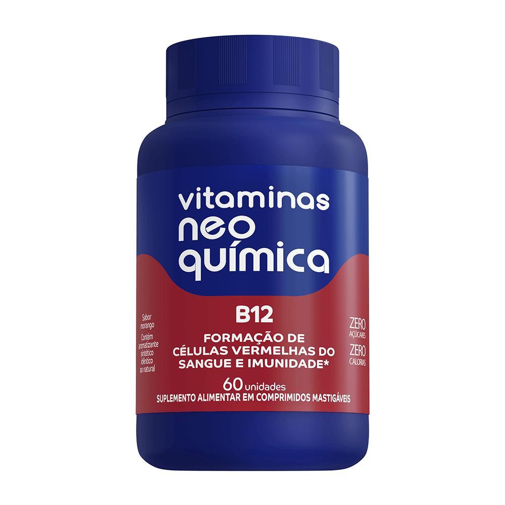 Vitamina B12 Neo Química 60 Comprimidos em Oferta na Shopee