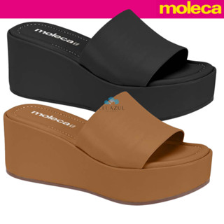 Tamanco Feminino Moleca Anabela Plataforma Conforto Original em Oferta na Shopee