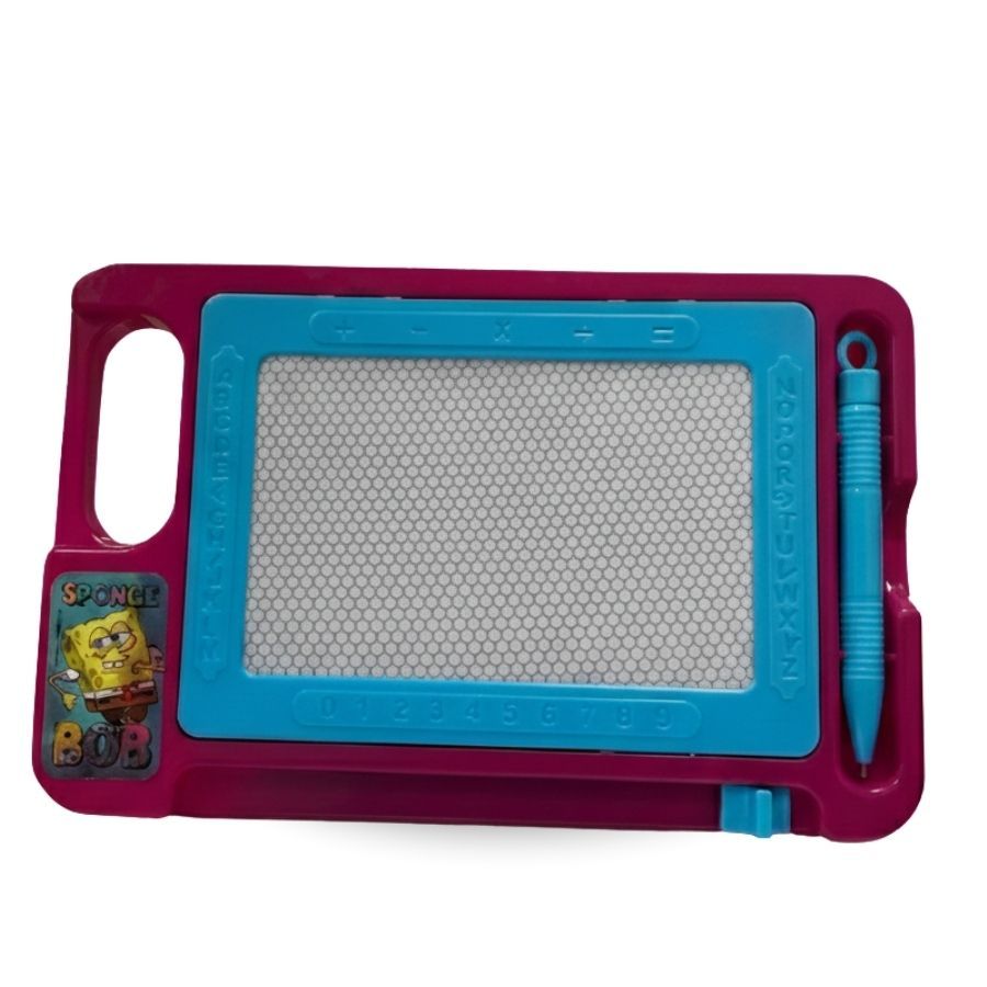 Tela Mágica - Bob Esponja - Roxo - 20x13cm - 1 unidade - Royal Toys - Rizzo