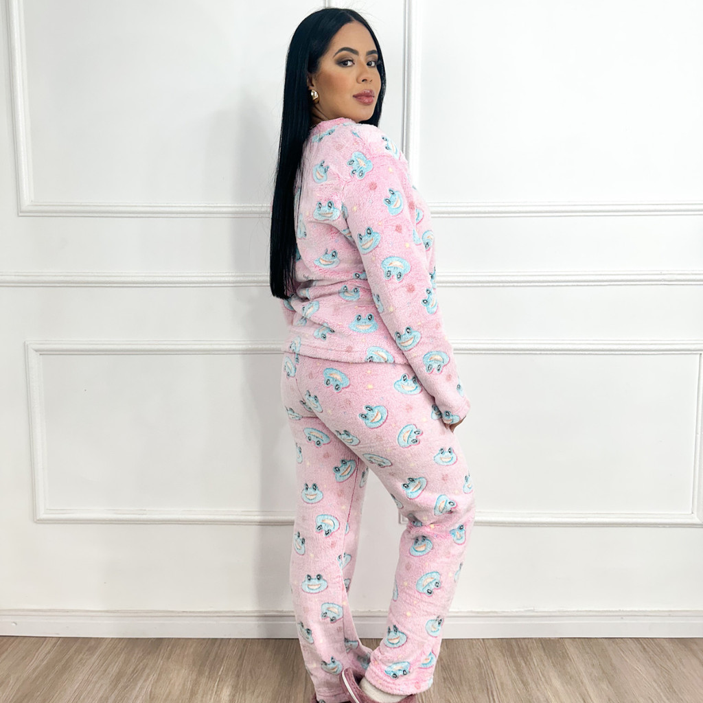Pijama Feminino Inverno Ultra Soft Estampas Variadas
