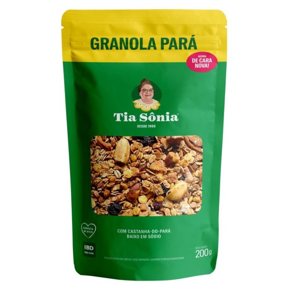 Granola Pará Tia Sônia Castanha do Pará 200g em Oferta na Shopee