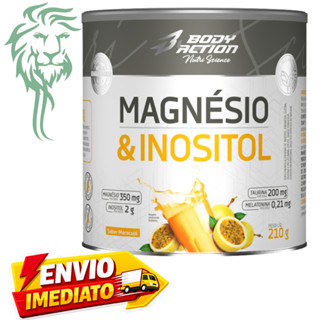 Suplemento Magnésio e Inositol 210g Bodyaction em Oferta na Shopee