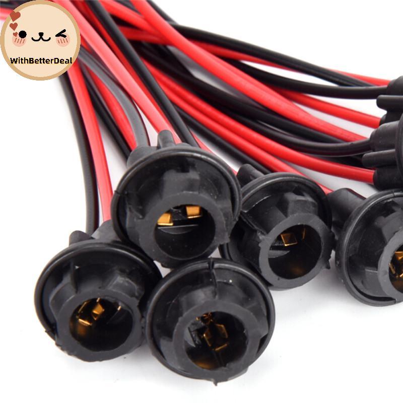 Melhor T10 W5W Lâmpada Soet Titular Caber Carro Tru Barco Conector De Borracha Macia Quente