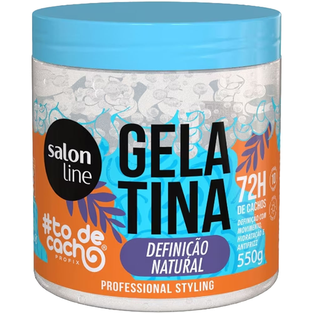 Gelatina Salon Line #todecacho Definição Natural 550g