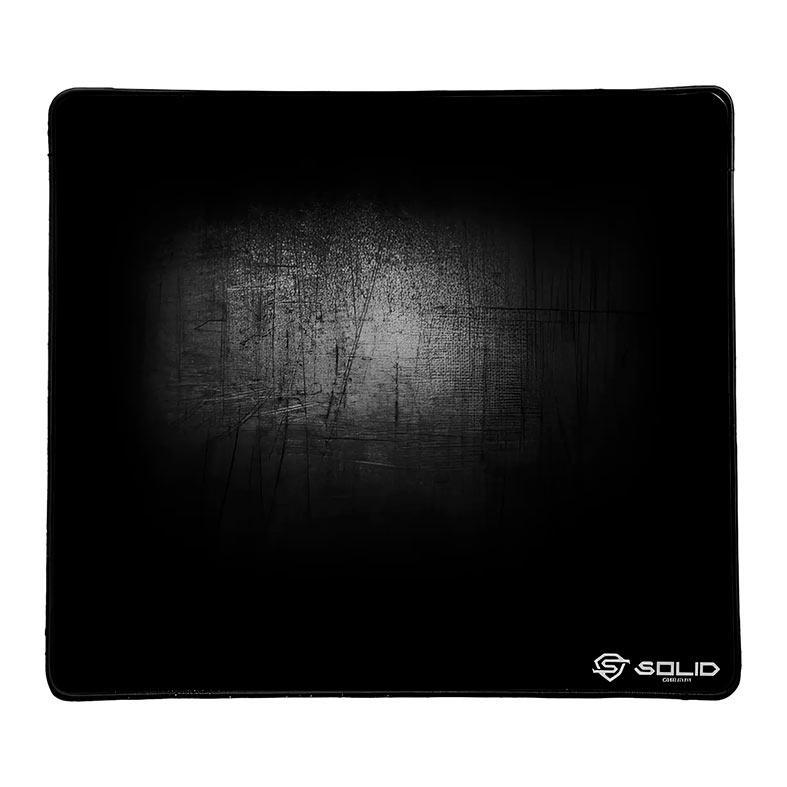 Mousepad Solid Gear M, 360x300x3mm, Preto, MP-100-BK
