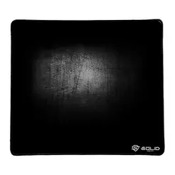 Mousepad Solid Gear M, 360x300x3mm, Preto, MP-100-BK