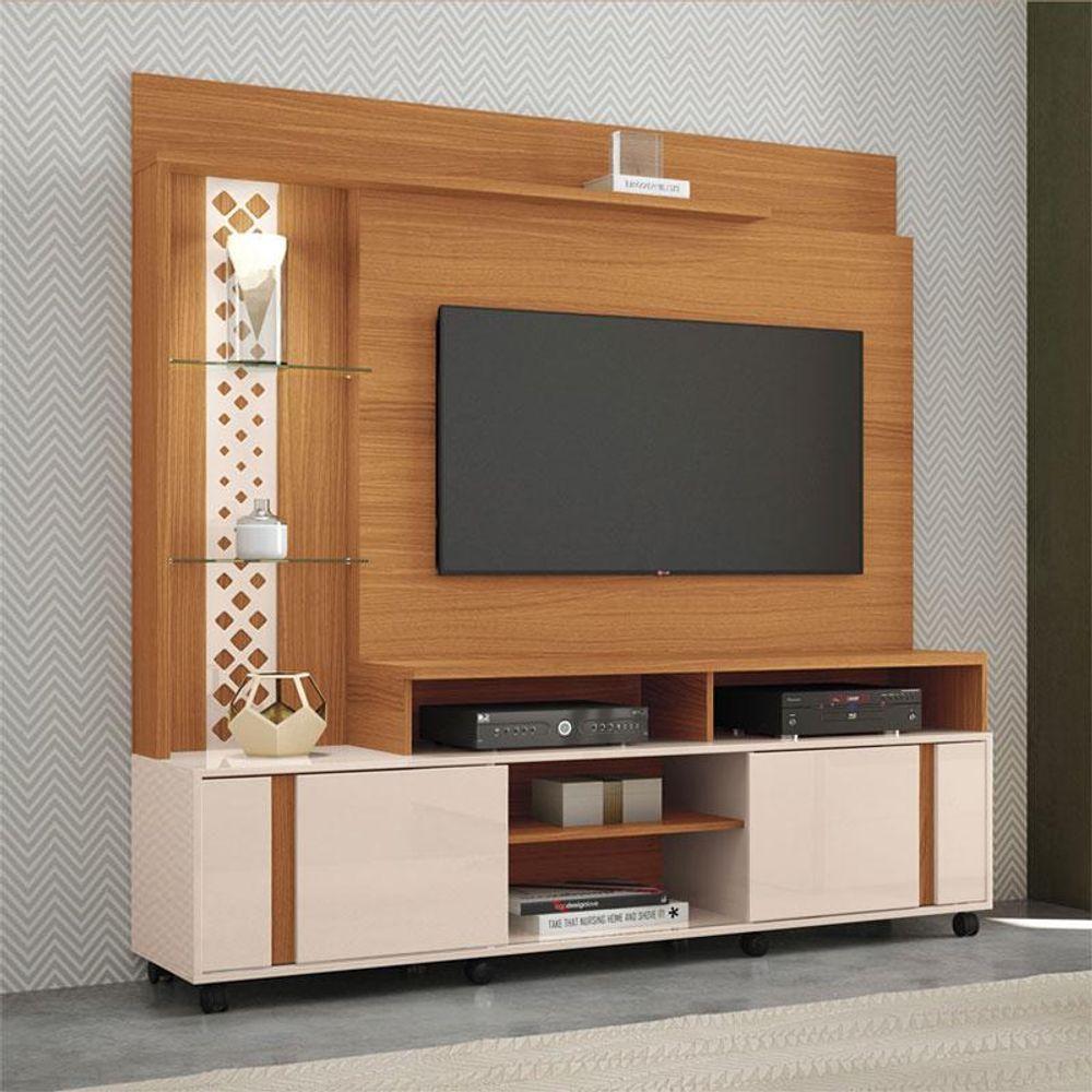 Home Theater Vitron Cinamomo Off White - Hb Móveis · foto 2