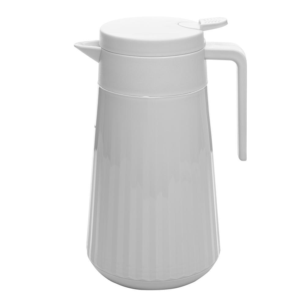 Garrafa Térmica Lyor Unique de Plástico Branca 1L em Oferta na Shopee