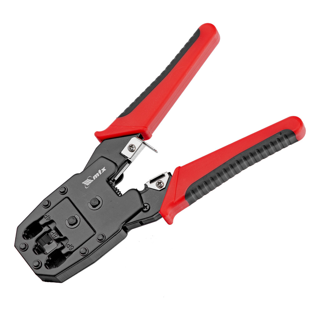 Alicate Crimpador Cabos RJ11 RJ12 RJ45 4P 6P 8P MTX