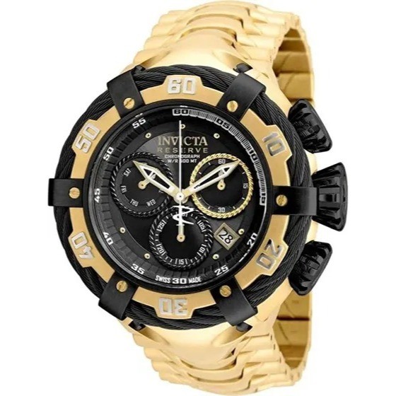 ORIGINAL Relógio Invicta Reserve Thunderbolt  Gold 18k