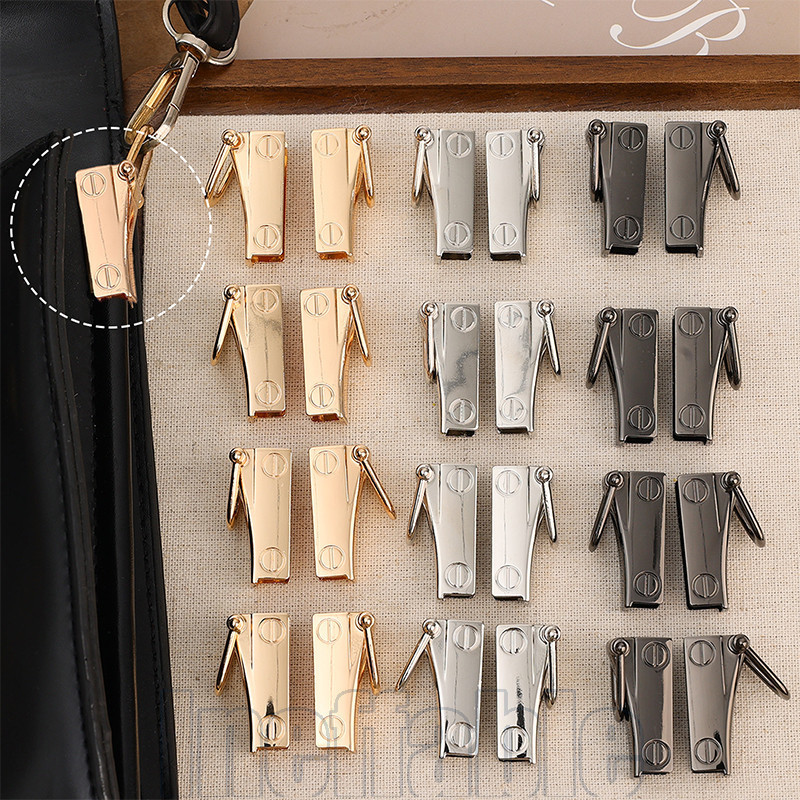 Fivela De Bolsa Com Clipe Lateral De Metal De 10-2 Unidades-Conector De Suspensão-Acessórios De Hardware De Liga De Zinc