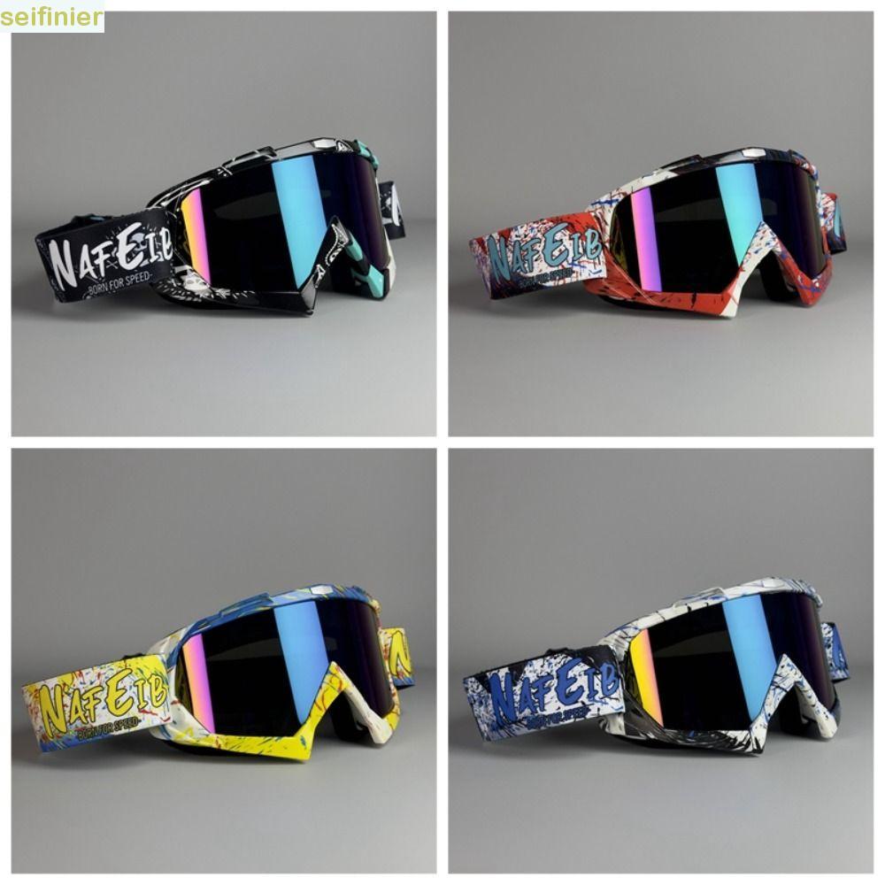 Óculos SEIFINIER ATV , De Esqui À Prova De Poeira MX Anti-Areia Para Mountain Bike UV400 Motocicleta