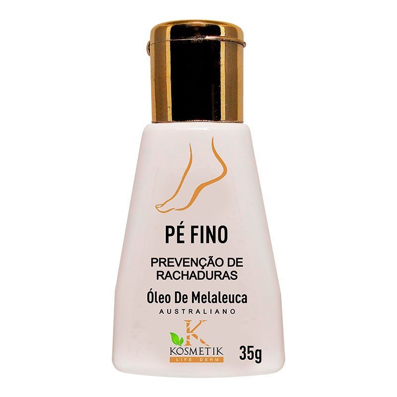 Pomada Kosmetik Pé Fino Óleo De Melaleuca 35g em Oferta na Shopee