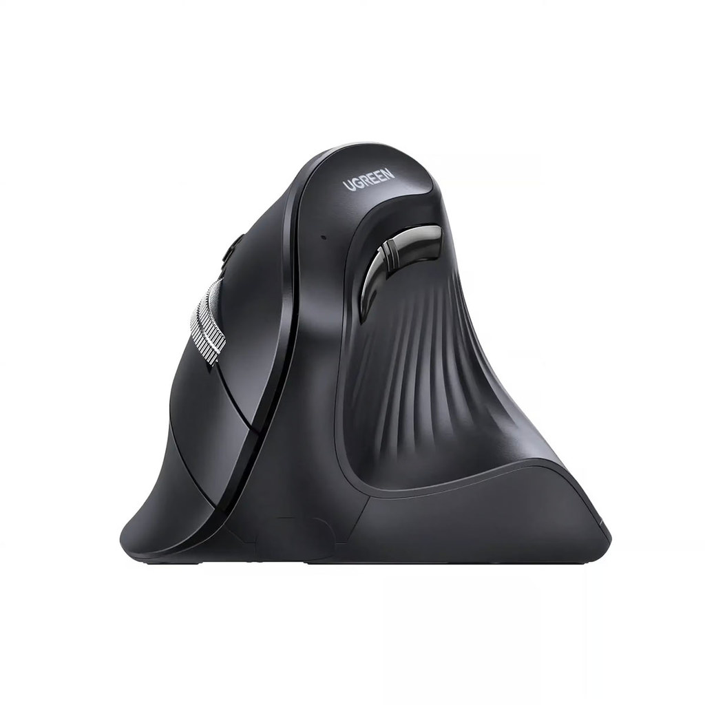 MOUSE SEM FIO ERGONOMICO VERTICAL PRETO MU008 UGREEN - 25444