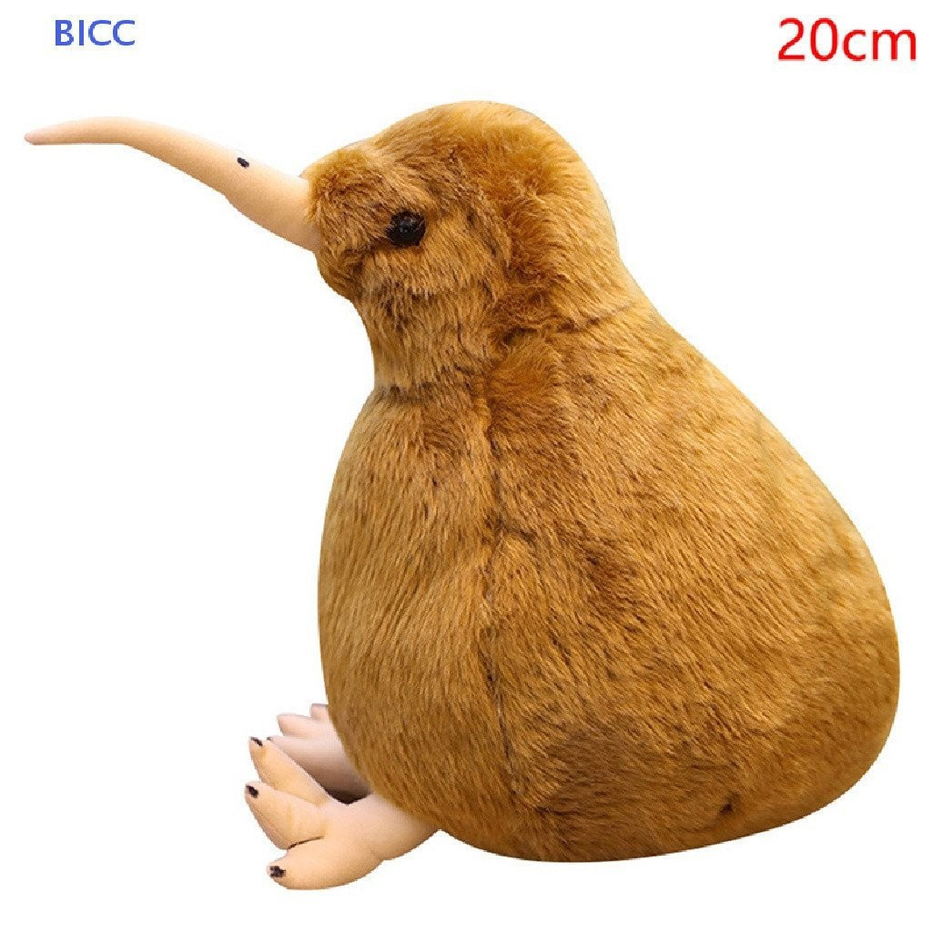 Brinquedo de Pelúcia Macio Kiwi Bird, Simulação de Pássaro da Nova Zelândia, Boneco de Pássaro CC 84OB