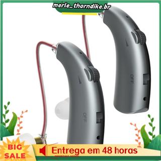 Amplificador De Som Recarregável Para Perda Auditiva Uso Em Viagens De Reuniões De TV em Oferta na Shopee