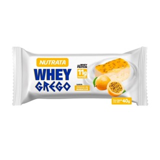 Whey Grego Bar (40g) - Sabor: Mousse de Maracujá em Oferta na Shopee
