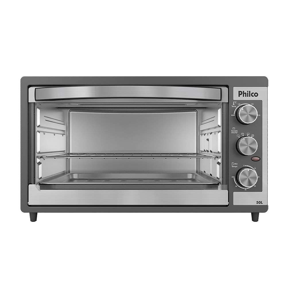 Forno Elétrico Philco PFE52P Preto 50 Litros - 127V em Oferta na Shopee