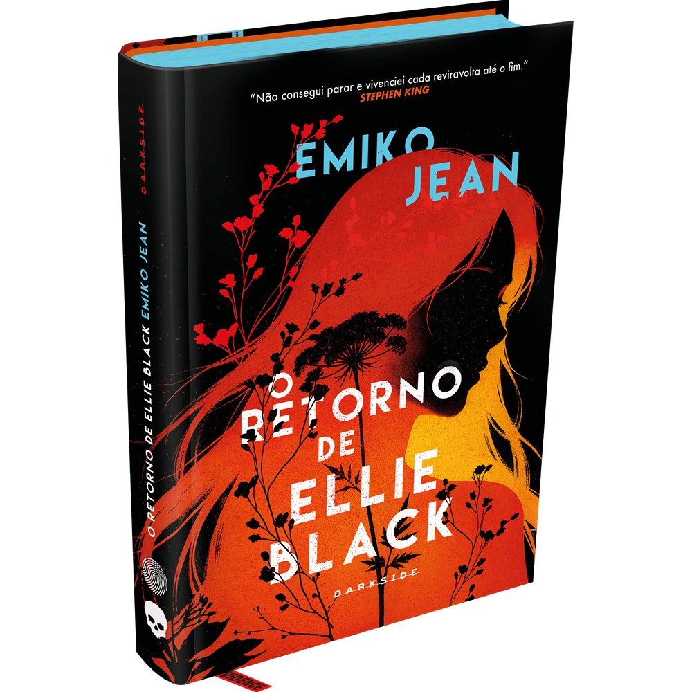 Capa do livro Livro - O Retorno de Ellie Black - por Emiko Jean - Editora Darkside