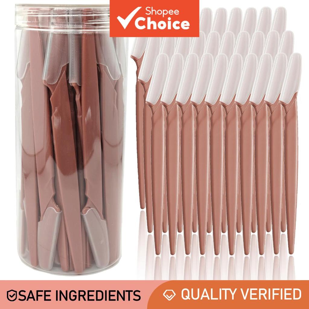  Conjunto de Barbeador de Rosto e Sobrancelha Dermaplaning, Kit de Lâmina de Depilação Unissex