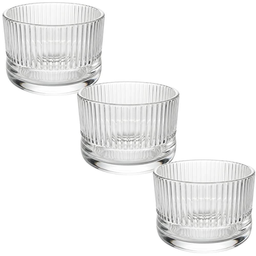 Jogo de Tigelas de Sobremesa Regent de Vidro 200ml 3 Peças - Casambiente em Oferta na Shopee