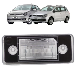 Lanterna De Placa Luz Polo Sedan 2002 2003 2004 Até 2014 Spacefox 2006 2007 2008 Até 2014