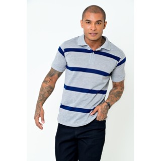 Camiseta Gola Polo Zek Masculina Listrada Slim em Oferta na Shopee