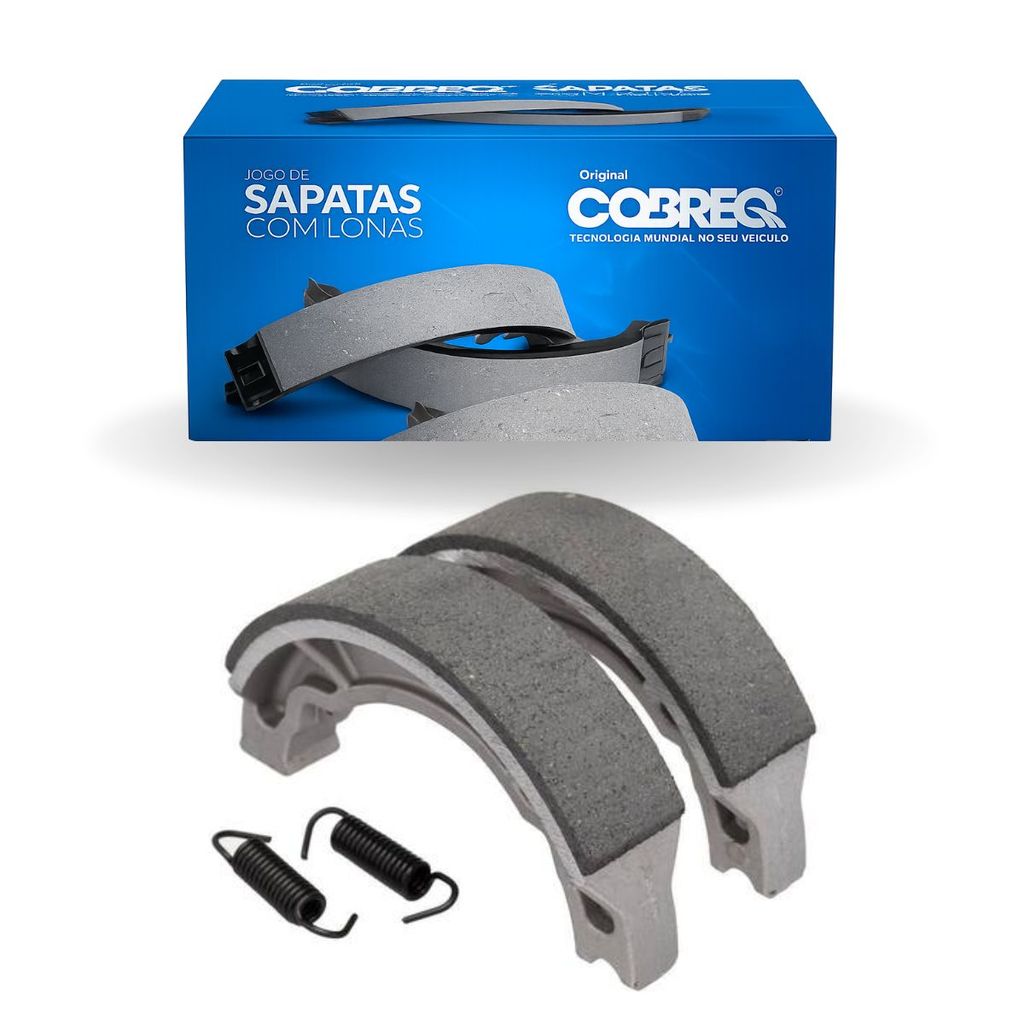 Patins Lona Sapata Freio Traseiro Yamaha TDR 180 1987 ate 1993 Cobreq