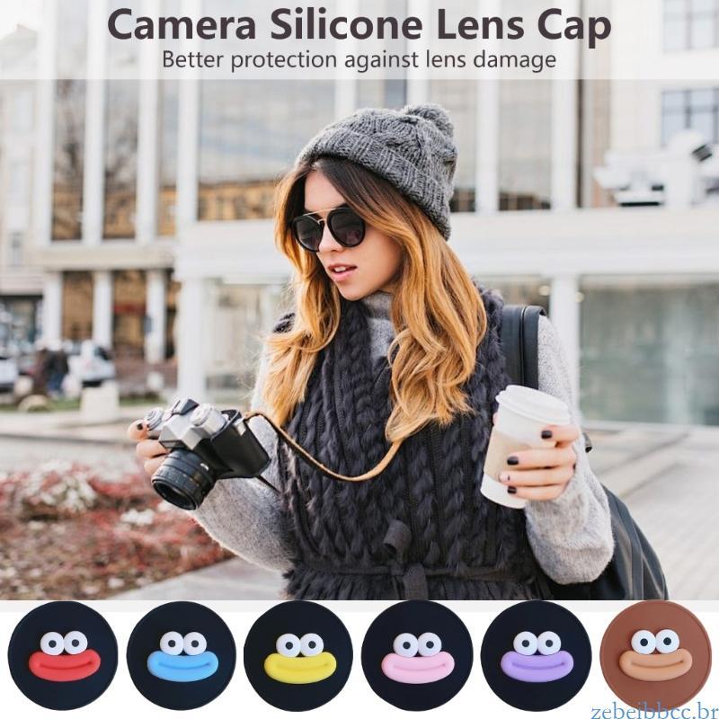 zebeibbcbr Tampa Da Lente Câmera Tampas Protetoras Alça Antiperda Para 90