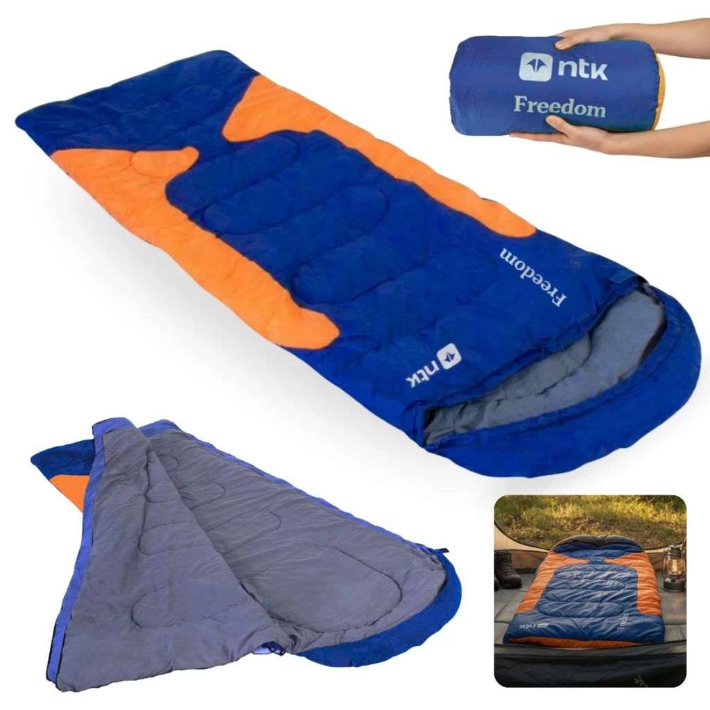 Saco de Dormir Camping Acampamento Freedom Temperatura Entre de -3,5°c À 1,5°c
