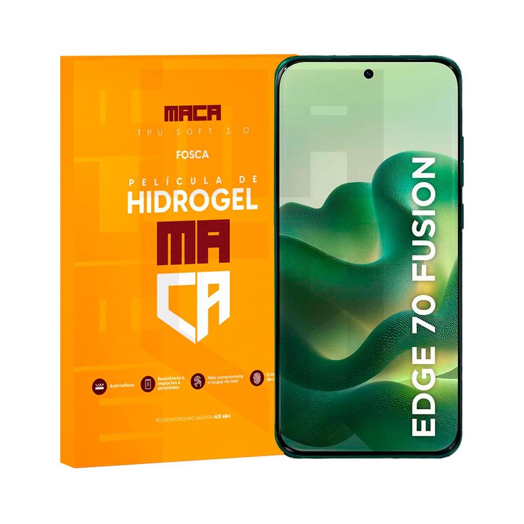 Película Hidrogel Frontal Moto Edge 70 Fusion HD ou Fosca