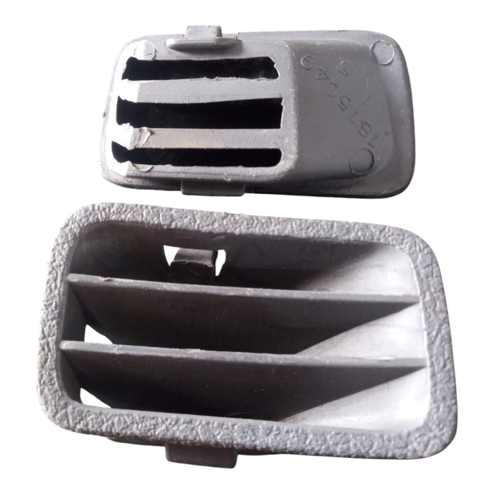 Par Tela Grade Saida Ar Superior Le Ld Fiat Uno Fiorino 2003
