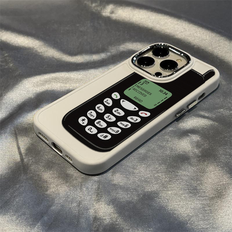 Capinha Capa silicone Anti-impacto Celular Antigo Nokia para iPhone 11 12 13 14 15 16 17 Pro MAX X XR XS MAX Plus CASE