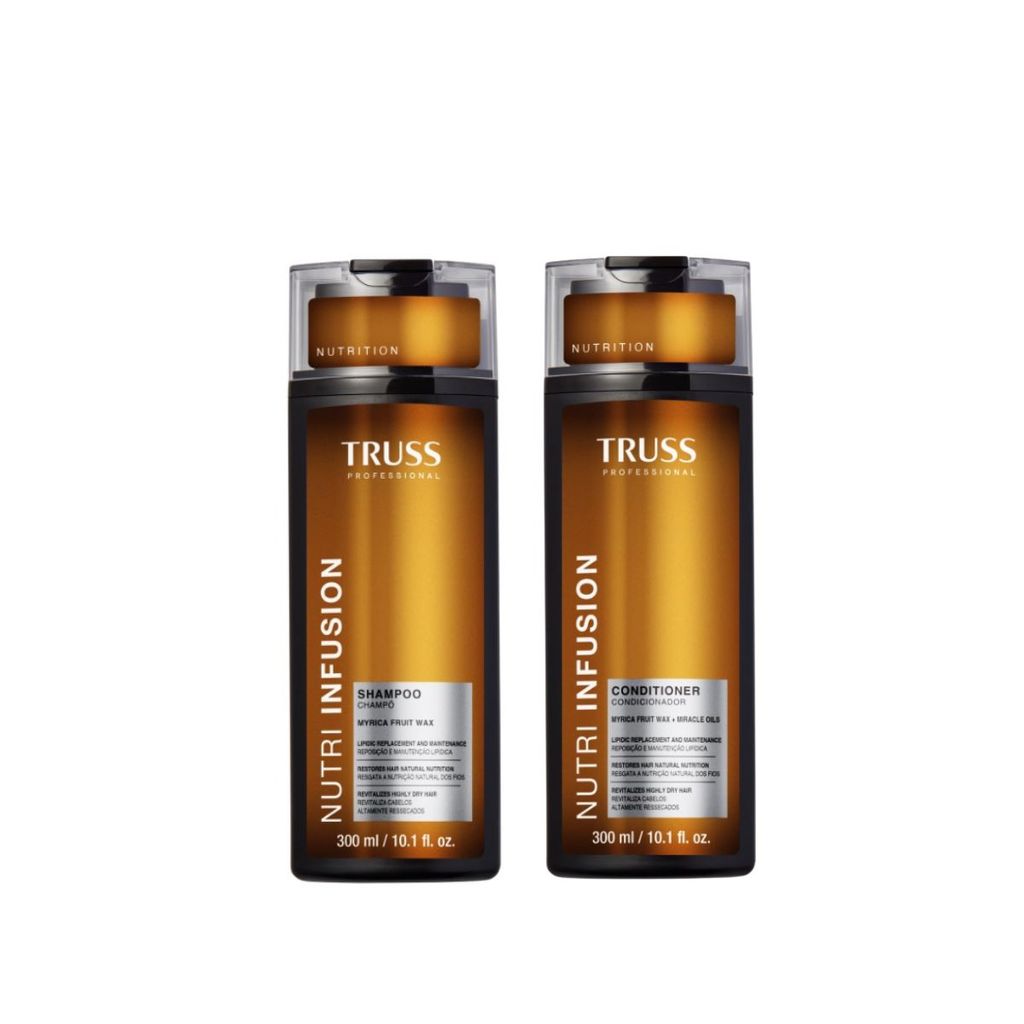 Kit Nutri Infusion - Shampoo e Condicionador 300ml - Truss