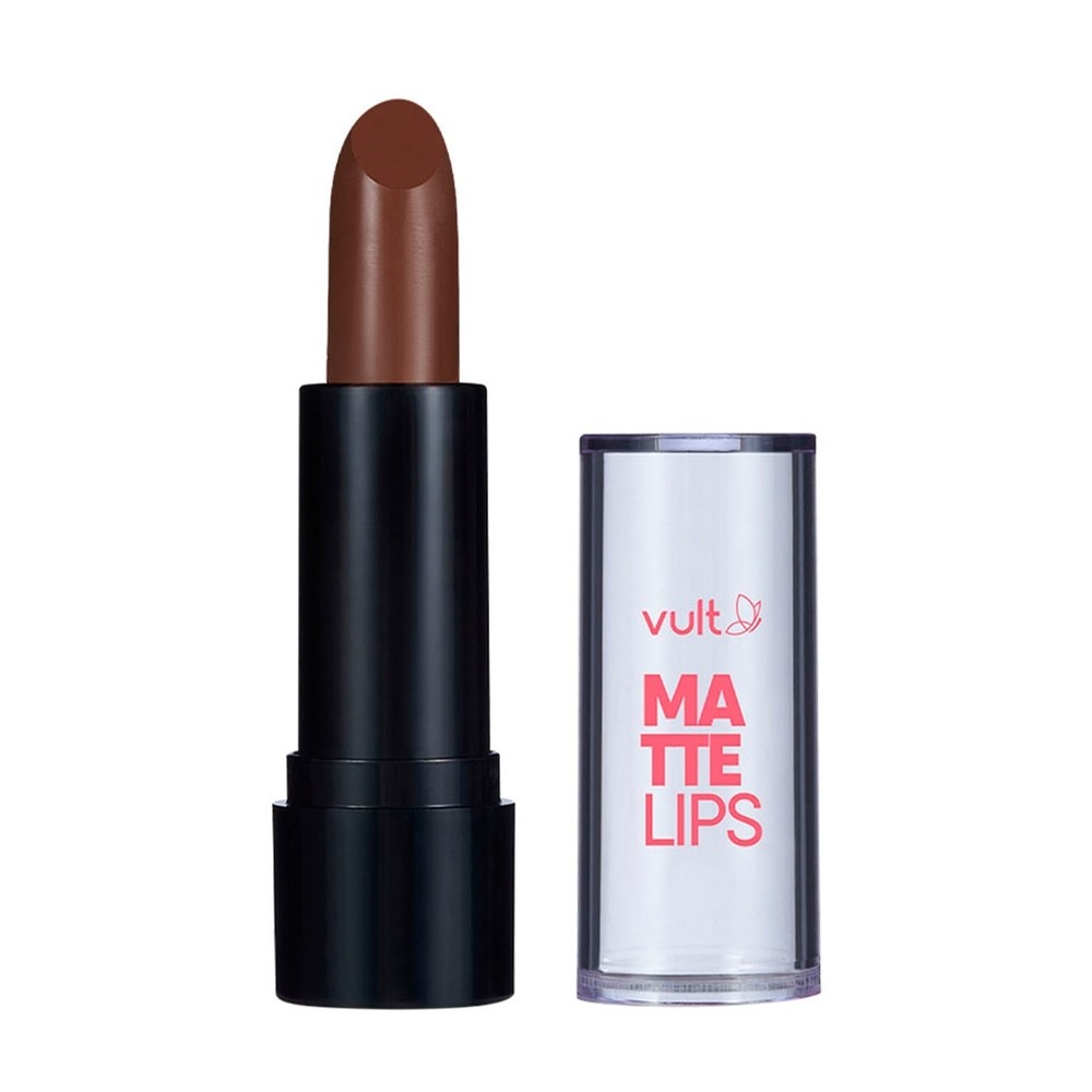 Vult Matte Lips Batom Marrom Chocolate 3,8g