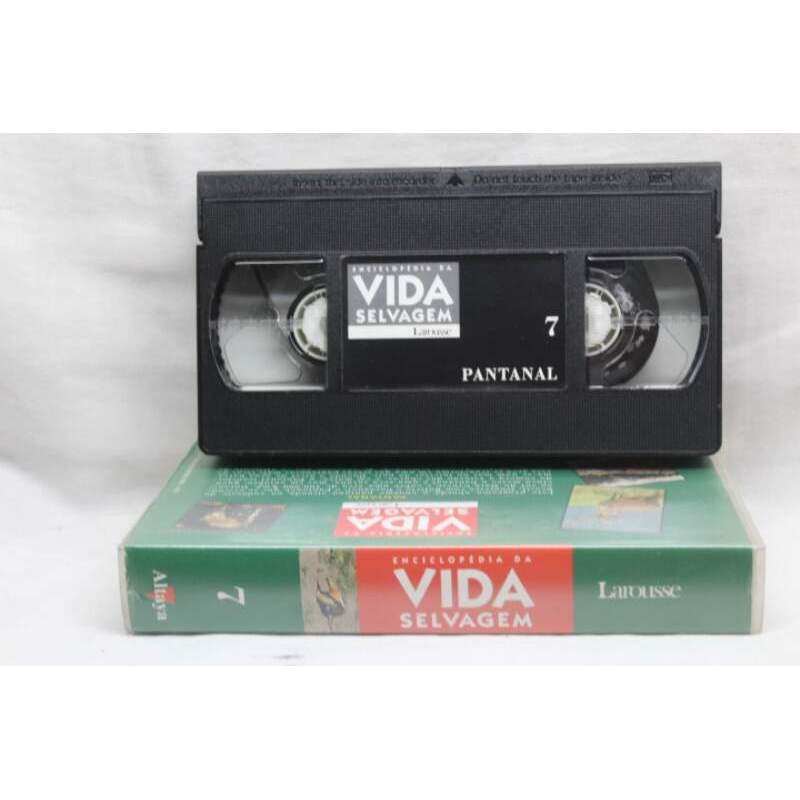 VHS Enciclopédia da Vida Selvagem - Pantanal