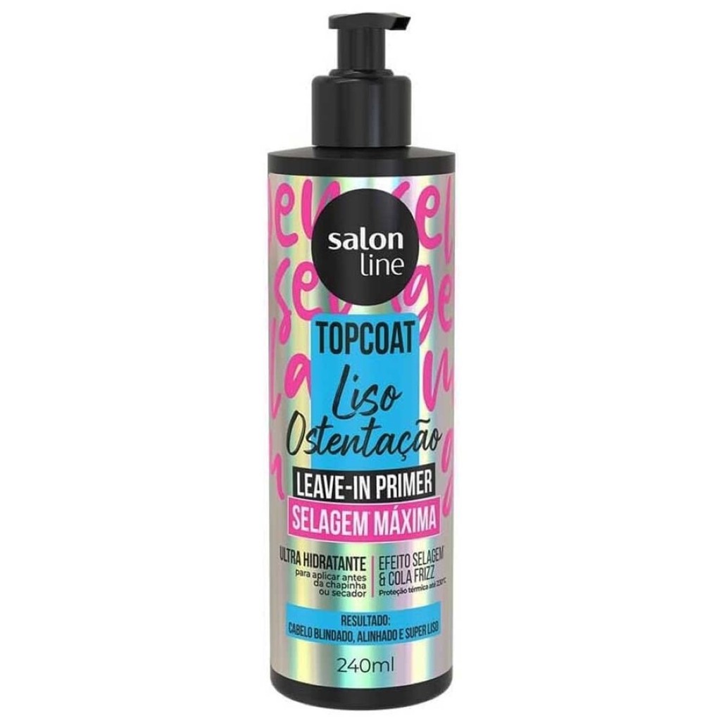 Leave-In Meu Liso Ostentação Top Coat 240ml - Salon Line